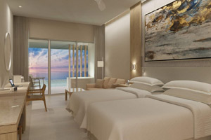 Junior Suite Ocean Front at Barcelo Maya Riviera